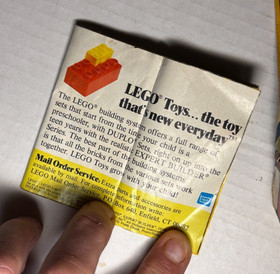 VTG Lego Astro Dasher Damaged Box Only Classic Blue Spaceman 1985  6805 -