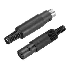 1 Set S-Video DIN Mini Socket 8 Pin PS/2 Male and Female Plug 