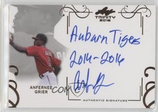 2016 Leaf Trinity Signatures Anfernee Grier #A-AG1 Auto 2j6