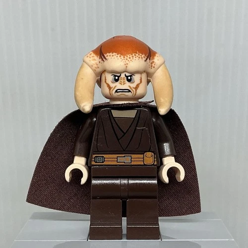LEGO Star Wars sw0420 Saesee Tiin Dark Brown Robe Cape Minifigure 9526 Note