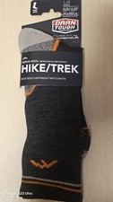 Darn Tough Socks 200 LARGE HIKE/TREK unisex Mens Or Womens