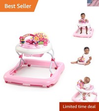 Adjustable JuneBerry Walk-A-Bout Baby Walker with Lights  Sounds for 6 