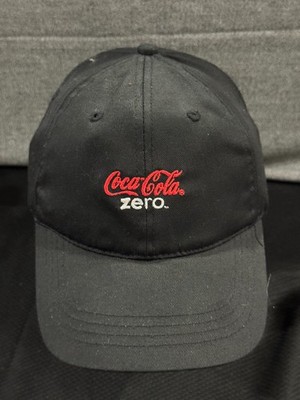 American Needle Baseball Cap Men's One Size Black Coca-Cola Zero Logo Dad Hat