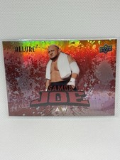 2024 Upper Deck Allure AEW Horizontal SP Crimson Samoa Joe #132 Case Hit