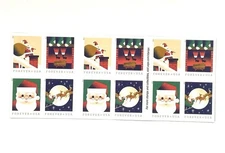 Visit From St. Nick Santa Claus BKLT Forever Christmas Stamps 20 MNH Scott 5647