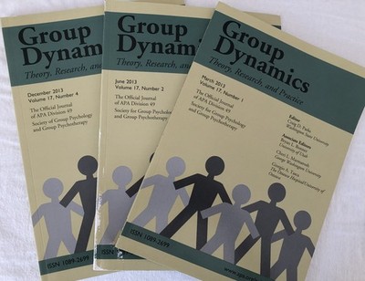 Group Dynamics - Theory, Research and Practice Vol 17 No 1, 2 und 4, 2013