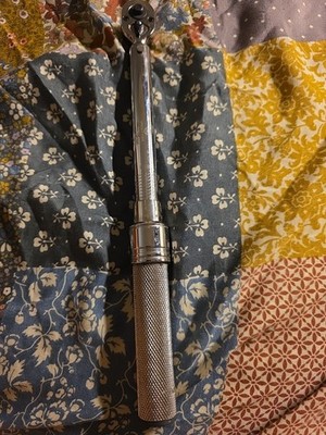 Wright Tool 3478 3/8'' Micrometer Torque Wrench Ratchet Handle 30-200 in/lb 