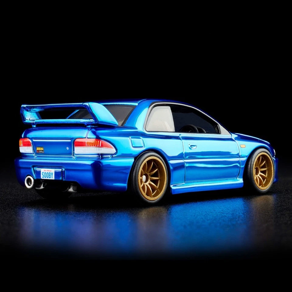 Subaru Impreza 22B versión STi 1998 exclusivo de Hot Wheels 2025 RLC Foto 3 de 4