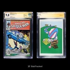AMAZING SPIDER-MAN #306 CGC 9.8 SIGNED TODD MCFARLANE SIGNATURE MICHELINIE