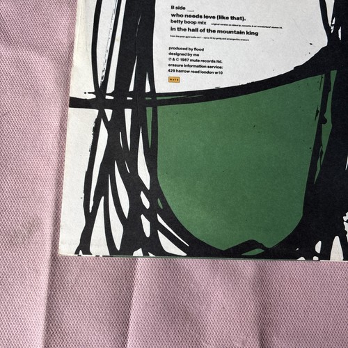 ERASURE - IT DOESN'T HAVE TO BE - UK 12" VINYL SINGLE - 1986 - 12 MUTE 56 - MUTE - Picture 6 of 14