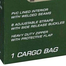 CargoLoc Deluxe Roof Top Cargo Bag In Camo Waterproof  15 Cubic Feet  32429