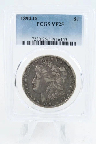 1894-O PCGS VF25 Morgan Dollar Business Strike