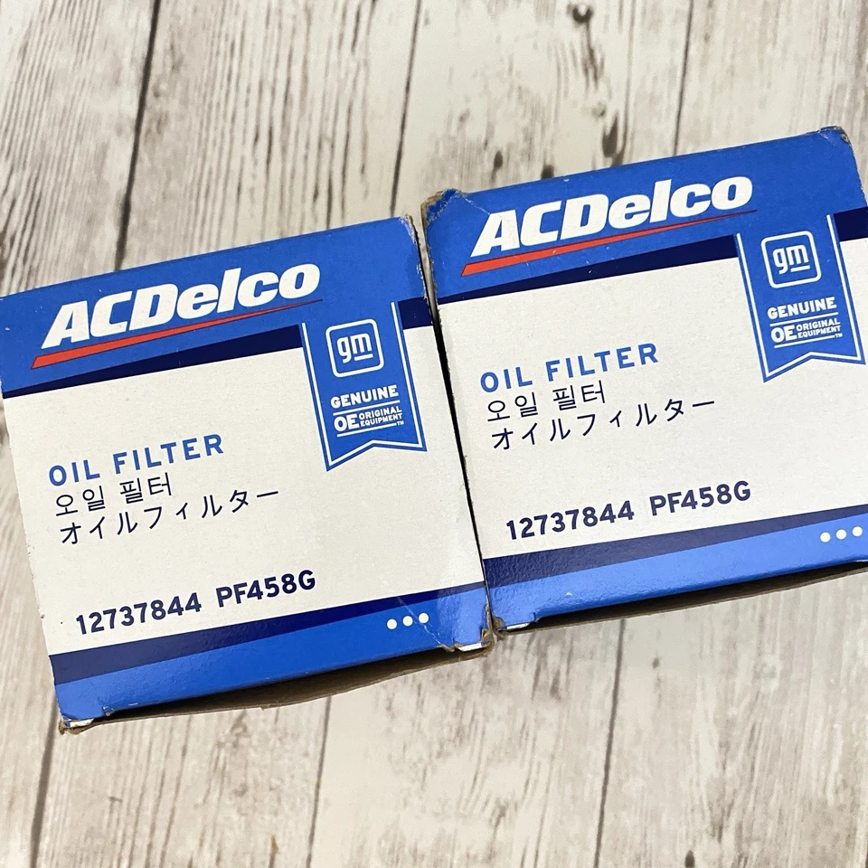 Lot Of 2, Genuine ACDelco PF458G Engine Oil Filt (SLP-1) 12737844 - Image 2 of 2