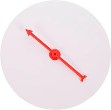 Lottery Turntable 7.4In Dry Erase Prize Wheel with Smooth for Party Games Educat
