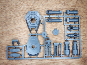 Imperial Guard Leman Russ Turret Exterminator Auto Cannon Bits
