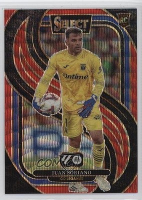 2024 Select La Liga Mezzanine Red Wave Prizm 21/59 Juan Soriano Rookie RC 0nr3