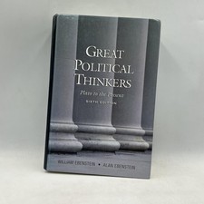 Great Political Thinkers Plato To The Present Ebenstein Harcourt HC 2000 USA