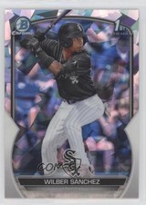 2023 Bowman Chrome Prospects Atomic Refractor Wilber Sanchez #BCP-6 05nu