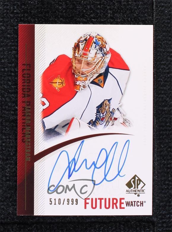 2010 SP Authentic Future Watch 510/999 Jacob Markstrom #310 Rookie Auto RC m0p