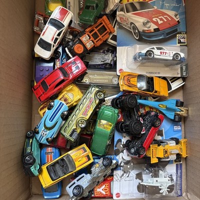 Hot Wheels & Other Brands Diecast Vehicles - Various Models 2.5 pounds Unsorte