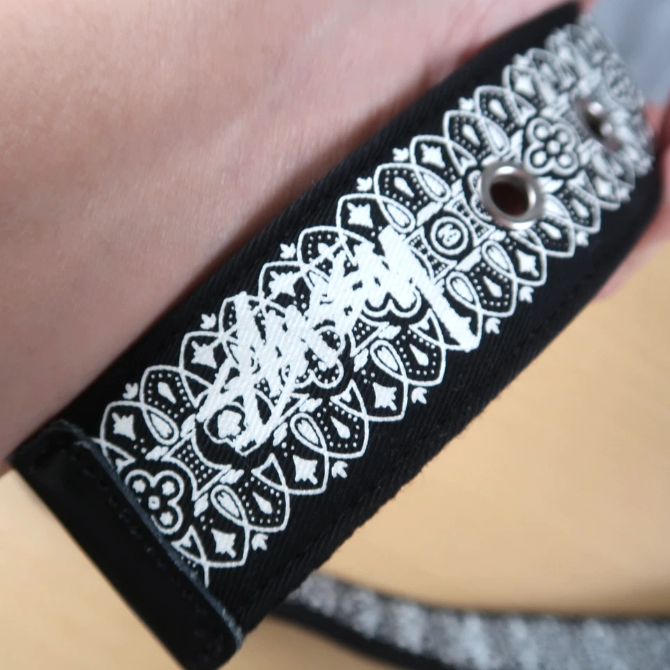 Cinturón Vintage Y2K STUSSY Bandana Negro Talla M/L Años 2000 Foto 3 de 4