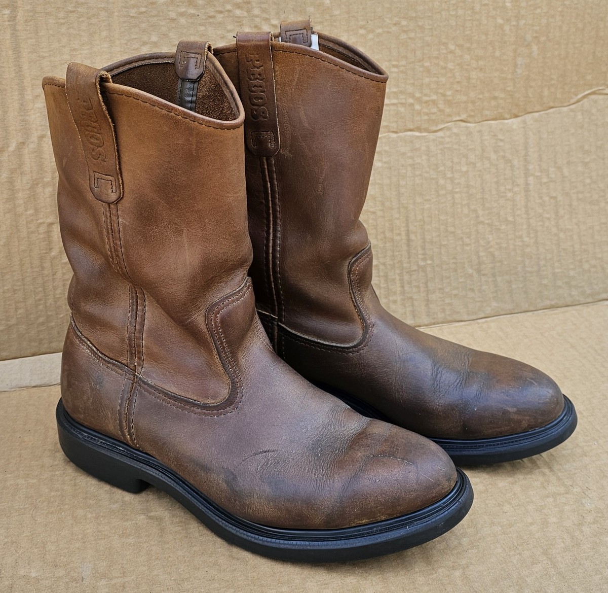 Red Wing Shoes Pecos 1105 Supersole Soft Toe Mens Work Boots
