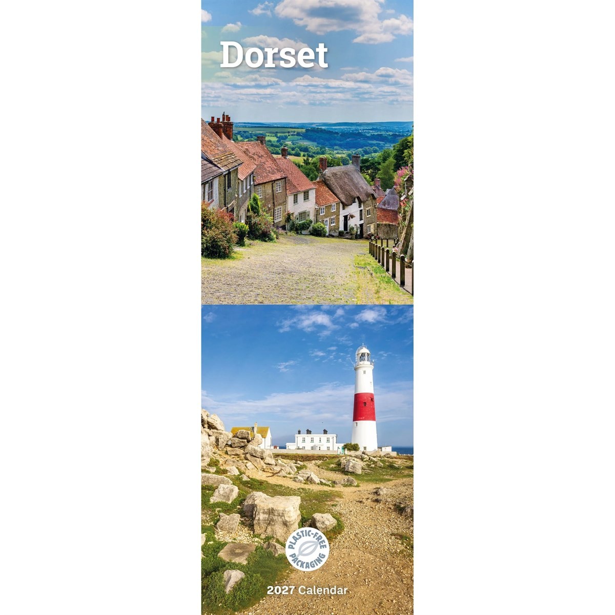 Dorset Slim Calendar 2027, Wall Calendars, Month To View, Travel, Gift