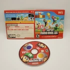 New Super Mario Bros. Wii (Nintendo Wii, 2009) Cardboard Sleeve Case, Tested