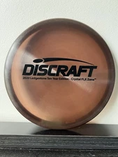 Discraft Cryztal Flx Zone 173-4g 2020 Ledgestone 10 Year Anniversary Bar Stamp