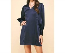 Pinch Enchanted Evenings Satin Dress Size L