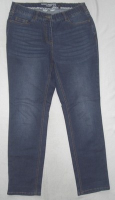 Ulla Popken Womens Jeans Ladies Size 42 L30 Model Sammy Slim Condition (Like) New