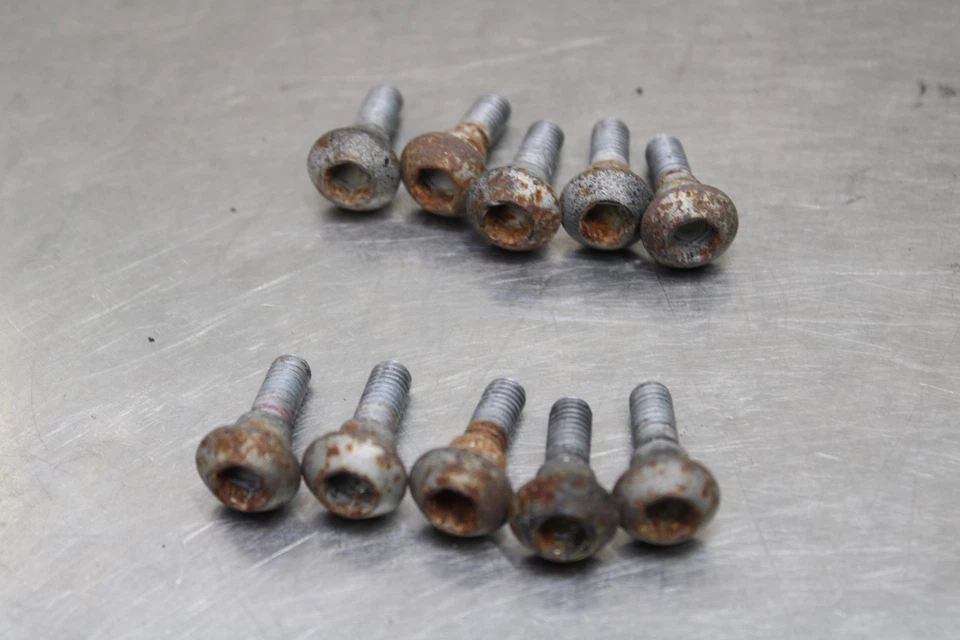 03-04 YAMAHA YZF R6 06-09 R6S FRONT BRAKE ROTOR BOLTS DISC HARDWARE SCREW SET Foto 3 de 4