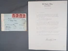 MayfairStamps Egypt 1940 Censored to Shawnee OK Letter & Cover aaz_88201