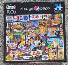 White Mountain Vintage Pepsi 1000 Pieces Jigs...