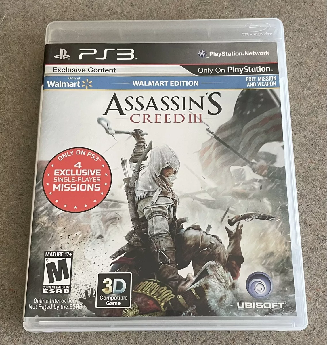  Assassin's Creed III (Exclusive Edition)[PS3] : Video Games