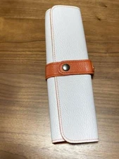 MIZUTANI SCISSORS Scissors Case for 2 White Barber Beautician Case Only