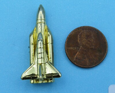 Soviet BURAN Glavkosmos Space PIN '89 vtg USSR CCCP  Spacecraft