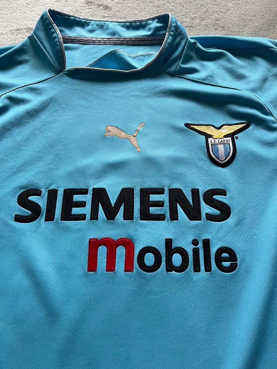 SS Lazio - Puma vintage 2002/03 home football jersey kit