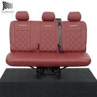 Vw Transporter T5/T5.1 Heck Seat BezüGe Kunstleder Mit Logo (2003-2015) 967