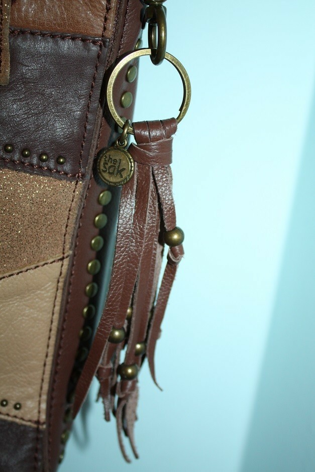 The SAK Indio Demi Multicolor Patchwork Leather B… - image 4