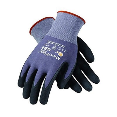 Pip 34874/xxxl Ultimate 34874 Foam Nitrile Palm Coated Gloves 11 Blue 3xl pack 