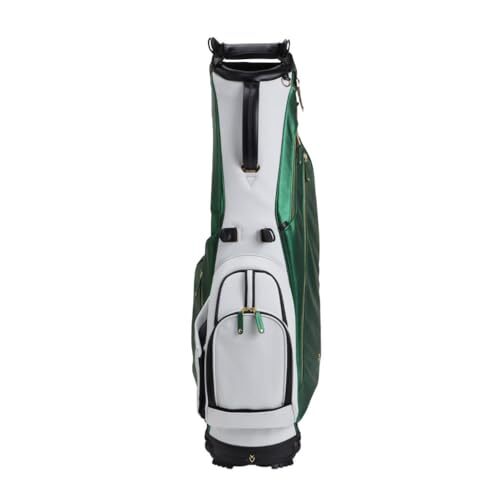 VESSEL VLS LUX Stand Bag Green/white Golf Lightweight VESSEL VLS LUX Stand Bag Green/white Golf Lightweight