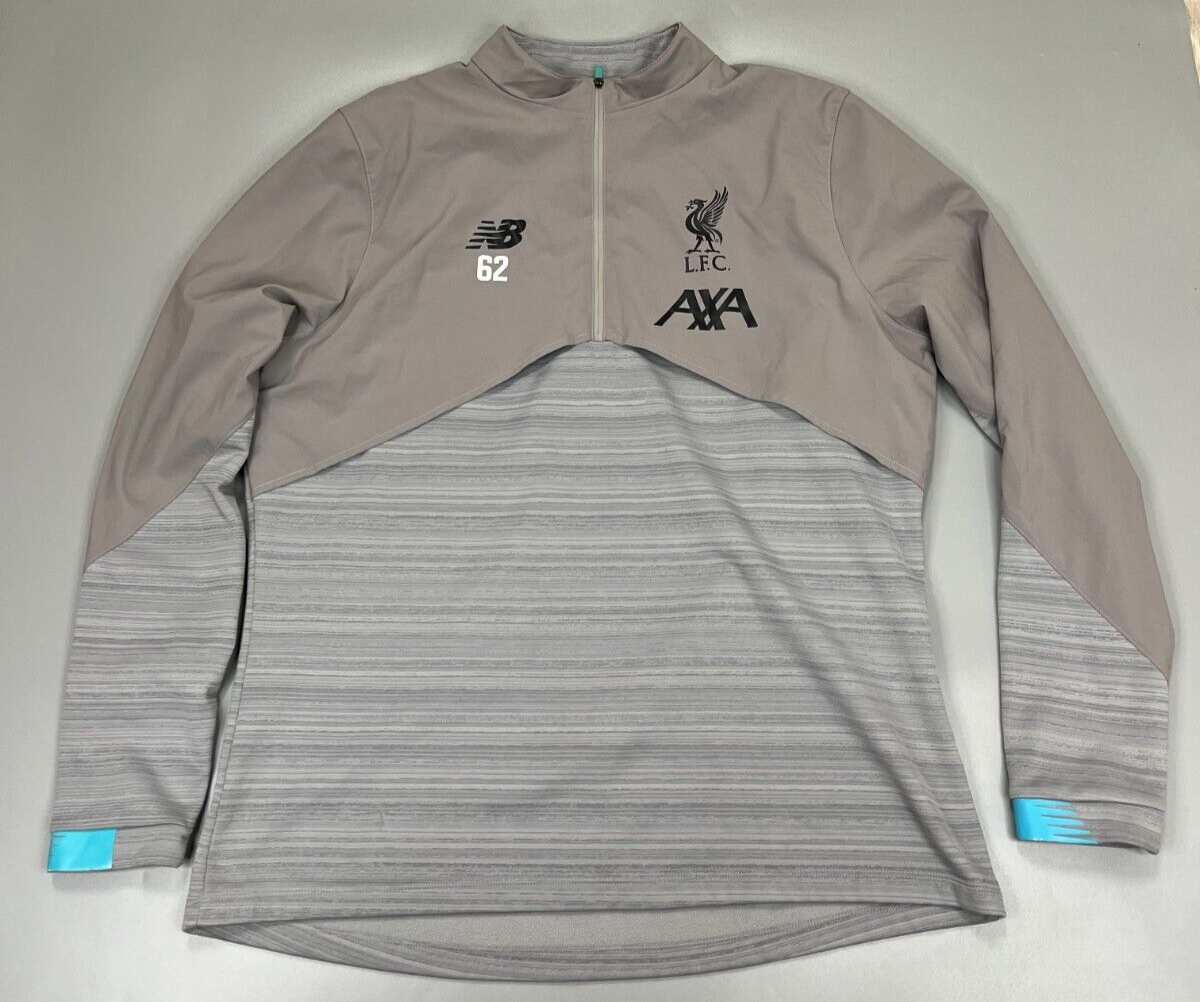 【new balance】ゲームシャツ　liverpool 19/20 2019-20 Liverpool New Balance Training Shirt - 7/10 - (L)