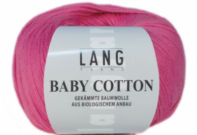 Lang Yarns Baby Cotton 50 g stark reduziert - Originalpreis UVP 7,95 Euro