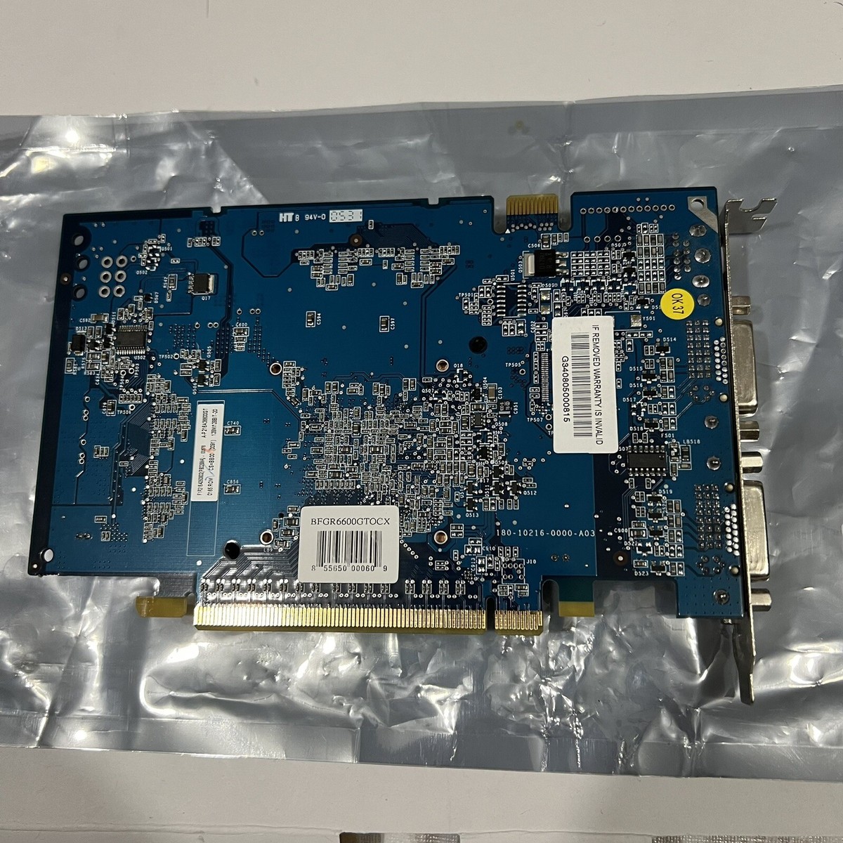 BFG Nvidia GeForce 6600GT 128MB PCI-e x16 Dual DVI Video Card