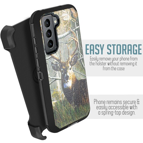 Bundle+ For Samsung Galaxy S21 FE 5G Heavy Duty Holster Belt Clip Shockproof - Picture 23 of 66
