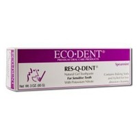 Res-q-dent Gel Toothpaste Eco-dent 3 Oz Paste Res-q-dent Gel Toothpaste Eco-dent 3 Oz Paste