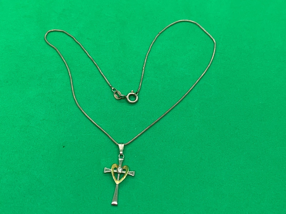 Cross necklace shop ebay