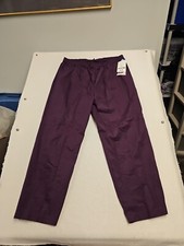 Michel Laurence Plus Purple Elastic Waist Pull On Pants Size 22W Made in USA