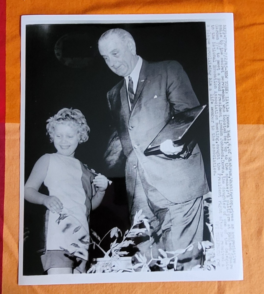 LYNDON B. JOHNSON PRESIDENT VINTAGE ORIGINAL PHOTO SAN FRANCISCO EXAMINER  WOW | eBay